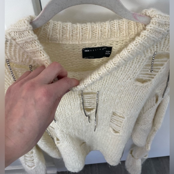 Distressed ASOS Sweater - Picture 3 of 3